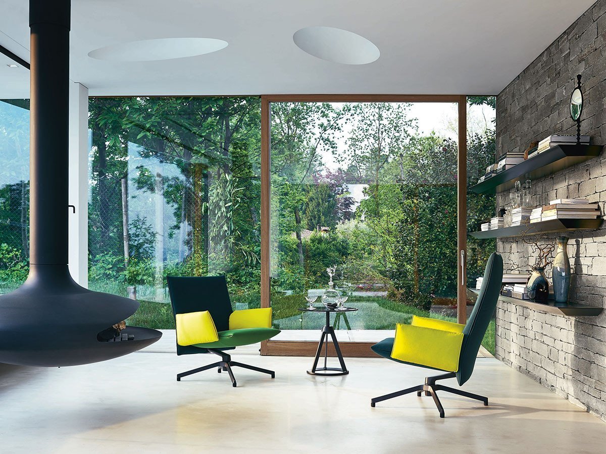 【ノル/Knoll / GOODS】のEdward Barber & Jay Osgerby Collection Pilot Chair for Knoll / エドワード・バーバー & ジェイ・オズガビー コレクション パイロットチェア ハイバック ソフト仕様(張地アーム付) 人気、トレンドファッション・服の通販 founy(ファニー) 　コレクション　Collection　ファブリック　Fabric　ブライト　Bright　ホーム・キャンプ・アウトドア・お取り寄せ　Home,Garden,Outdoor,Camping Gear　家具・インテリア　Furniture　チェア・椅子　Chair　ラウンジチェア　Lounge Chair　other-4|ID: prp329100000003366 ipo3291000000031548427