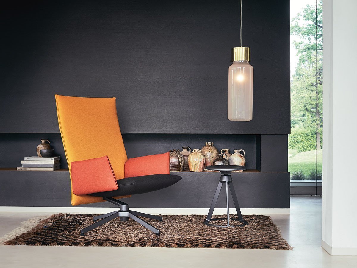 【ノル/Knoll / GOODS】のEdward Barber & Jay Osgerby Collection Pilot Chair for Knoll / エドワード・バーバー & ジェイ・オズガビー コレクション パイロットチェア ハイバック ソフト仕様(張地アーム付) 人気、トレンドファッション・服の通販 founy(ファニー) 　コレクション　Collection　ファブリック　Fabric　ブライト　Bright　ホーム・キャンプ・アウトドア・お取り寄せ　Home,Garden,Outdoor,Camping Gear　家具・インテリア　Furniture　チェア・椅子　Chair　ラウンジチェア　Lounge Chair　other-5|ID: prp329100000003366 ipo3291000000031548430