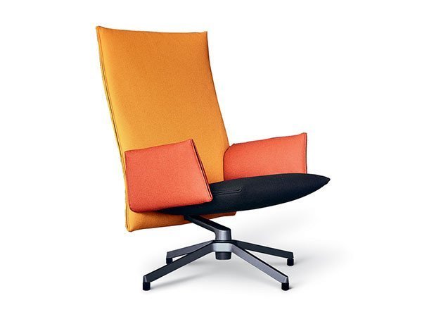 【ノル/Knoll / GOODS】のEdward Barber & Jay Osgerby Collection Pilot Chair for Knoll / エドワード・バーバー & ジェイ・オズガビー コレクション パイロットチェア ハイバック ソフト仕様(張地アーム付) 人気、トレンドファッション・服の通販 founy(ファニー) 　コレクション　Collection　ファブリック　Fabric　ブライト　Bright　ホーム・キャンプ・アウトドア・お取り寄せ　Home,Garden,Outdoor,Camping Gear　家具・インテリア　Furniture　チェア・椅子　Chair　ラウンジチェア　Lounge Chair　other-6|ID: prp329100000003366 ipo3291000000031548433