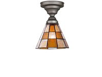 【フライミー ファクトリー/FLYMEe Factory / GOODS】のCUSTOM SERIES Basic Ceiling Lamp × Stained Glass Checker / カスタムシリーズ ベーシックシーリングランプ × ステンドグラス(チェッカー) 人気、トレンドファッション・服の通販 founy(ファニー) 送料無料 Free Shipping イエロー Yellow オレンジ Orange ハンド Hand ベーシック Basic ホーム・キャンプ・アウトドア・お取り寄せ Home,Garden,Outdoor,Camping Gear 家具・インテリア Furniture ライト・照明 Lighting & Light Fixtures シーリングライト Ceiling Light |ID:prp329100000003367