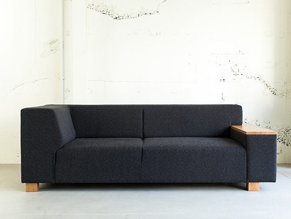【フランネルソファ/FLANNEL SOFA / GOODS】のBRICK 3P CORNER SOFA / ブリック 3人掛けコーナーソファ インテリア・キッズ・メンズ・レディースファッション・服の通販 founy(ファニー) 　オイル　Body Oil　スタイリッシュ　Stylish, Fashionable　スプリング　Spring, Spring Collection　フォルム　Silhouette, Form　ホーム・キャンプ・アウトドア・お取り寄せ　Home Living / Home & Lifestyle / Camping Gear / Outdoor Camping　家具・インテリア　Home Furniture & Interior. Stylish & Functional Living Spaces　ソファー　Couches & Sofas　脚部:オーク、オプション:木肘(座って左アーム)1点追加|ID: prp329100000003384 ipo3291000000036764824