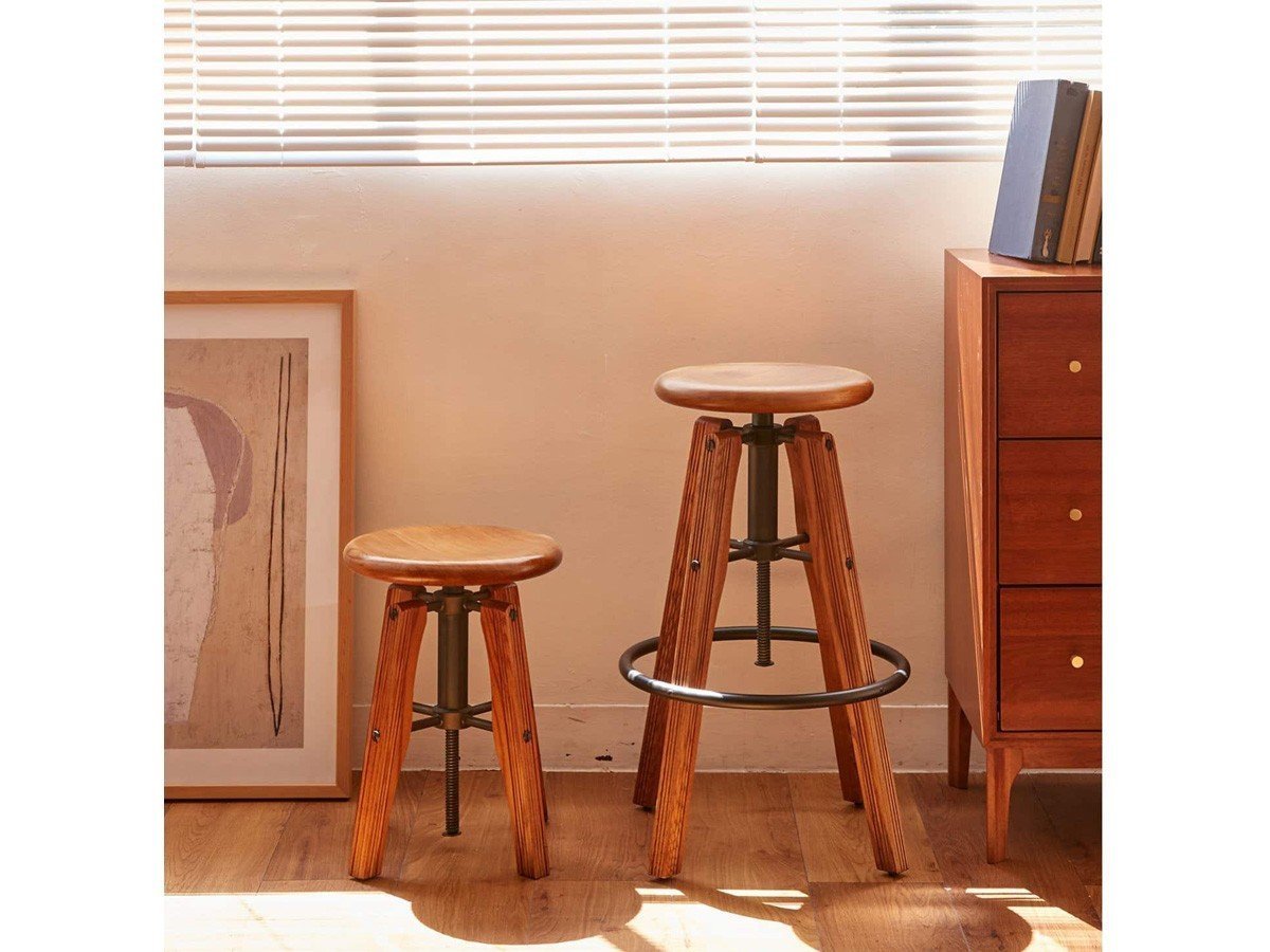 【アクメファニチャー /ACME Furniture / GOODS】のIRVIN STOOL LOW / アーヴィン スツール ロータイプ インテリア・キッズ・メンズ・レディースファッション・服の通販 founy(ファニー) 　ストライプ　Stripe　モチーフ　Motif　ヴィンテージ　Vintage　ホーム・キャンプ・アウトドア・お取り寄せ　Home,Garden,Outdoor,Camping Gear　家具・インテリア　Furniture　チェア・椅子　Chair　スツール　Stool　左:本商品、右:サイズ違いの「ハイタイプ」|ID: prp329100000003389 ipo3291000000031700413
