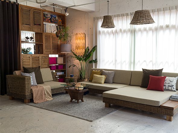 【カジャ/KAJA / GOODS】のCERES Nuu Sofa / セレス ヌーソファ アーム付 人気、トレンドファッション・服の通販 founy(ファニー) 　ウッド　Wood　テーブル　Table　ラタン　Rattan　ホーム・キャンプ・アウトドア・お取り寄せ　Home,Garden,Outdoor,Camping Gear　家具・インテリア　Furniture　ソファー　Sofa　other-3|ID: prp329100000003421 ipo3291000000031499194