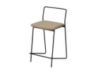 【杉山製作所/Sugiyama Seisakusho / GOODS】のfelice counter chair / フェリーチェ カウンターチェア 張地:N.C. NC122(Aランク)、フレームサンドブラック、サイズ:座面高57cm|ID:prp329100000003437
