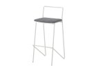 【杉山製作所/Sugiyama Seisakusho / GOODS】のfelice counter chair / フェリーチェ カウンターチェア 張地:ソレイユ SGR グレー(Aランク)、フレームサンドシルバー、サイズ:座面高73cm|ID: prp329100000003437 ipo3291000000033928615