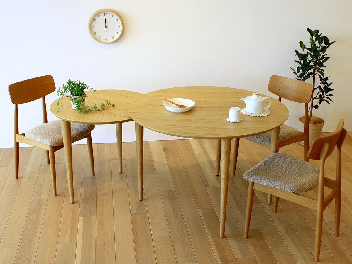 【高野木工/TAKANO MOKKOU / GOODS】のBALLOON DINING TABLE / バルーン ダイニングテーブル 人気、トレンドファッション・服の通販 founy(ファニー) 　コンパクト　Compact　テーブル　Table　バルーン　Balloon　ラウンド　Round　送料無料　Free Shipping　ホーム・キャンプ・アウトドア・お取り寄せ　Home,Garden,Outdoor,Camping Gear　家具・インテリア　Home Furniture & Interior. Stylish & Functional Living Spaces　テーブル　Table　ダイニングテーブル　Dining Table　other-6|ID: prp329100000003466 ipo3291000000031531546