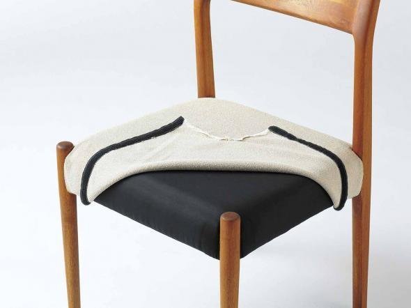 【エッダ/EDDA / GOODS】のDining Chair / ダイニングチェア n341 インテリア・キッズ・メンズ・レディースファッション・服の通販 founy(ファニー) 　オイル　Oil　コンパクト　Compact　ヴィンテージ　Vintage　ホーム・キャンプ・アウトドア・お取り寄せ　Home,Garden,Outdoor,Camping Gear　家具・インテリア　Home Furniture & Interior. Stylish & Functional Living Spaces　チェア・椅子　Chair　ダイニングチェア　Dining Chair　座面カバーは取り外してドライクリーニングが可能です。|ID: prp329100000003474 ipo3291000000030236675