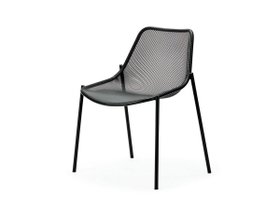 【エムエム/emuemu / GOODS】 ROUND SIDE CHAIR / ラウンド サイドチェア人気、トレンドファッション・服の通販 founy(ファニー) 送料無料 Free Shipping ガーデン Garden メッシュ Mesh ラウンド Round |ID:prp329100000003502