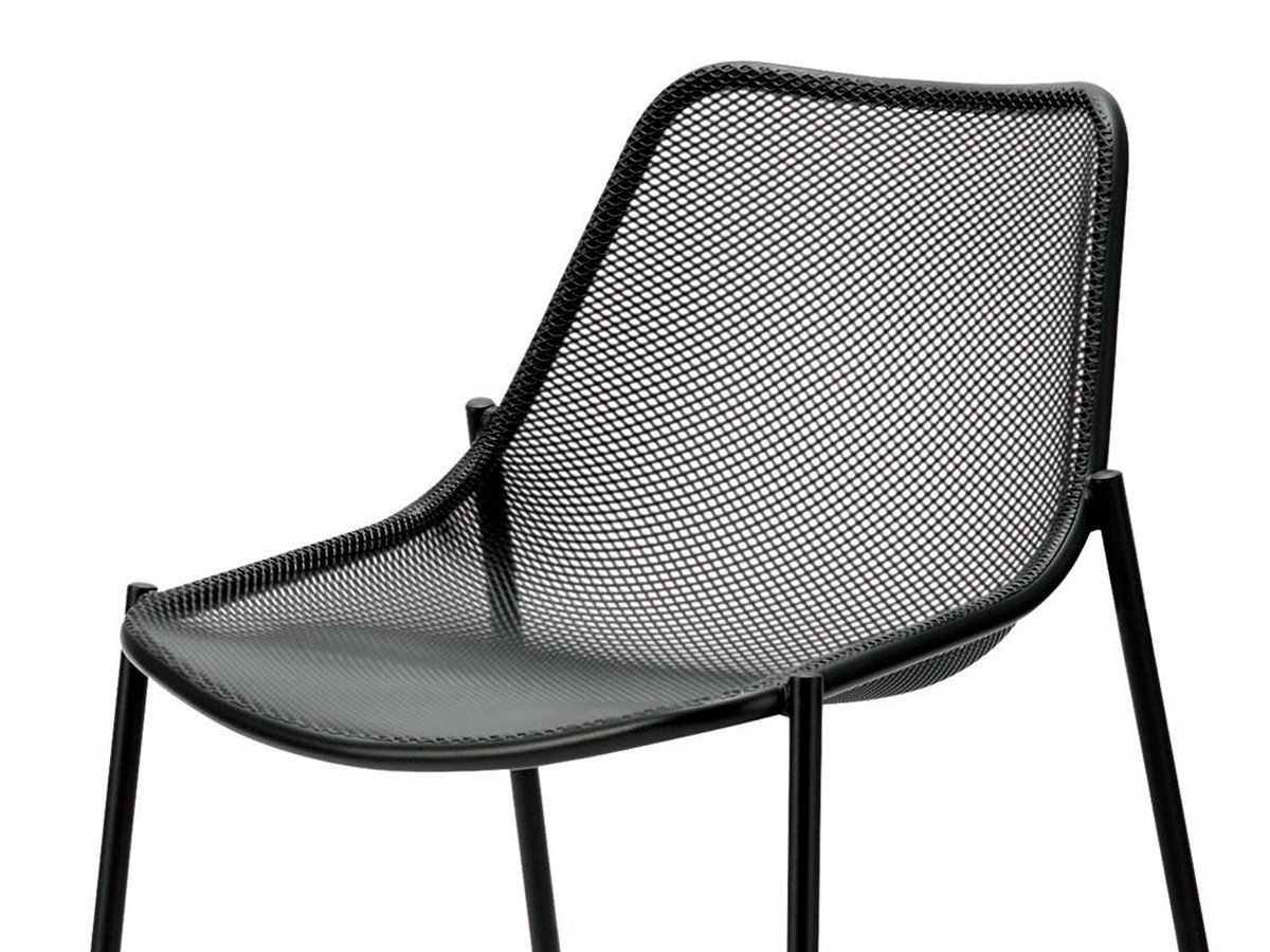 【エムエム/emuemu / GOODS】のROUND SIDE CHAIR / ラウンド サイドチェア インテリア・キッズ・メンズ・レディースファッション・服の通販 founy(ファニー) 　送料無料　Free Shipping　ガーデン　Garden, Gardening　メッシュ　Mesh, Net Fabric　ラウンド　Round, Round Neck　ホーム・キャンプ・アウトドア・お取り寄せ　Home Living / Home & Lifestyle / Camping Gear / Outdoor Camping　家具・インテリア　Home Furniture & Interior. Stylish & Functional Living Spaces　チェア・椅子　Seating & Chairs　ダイニングチェア・木製チェア　Dining Chairs　ネロブラック|ID: prp329100000003502 ipo3291000000036699642