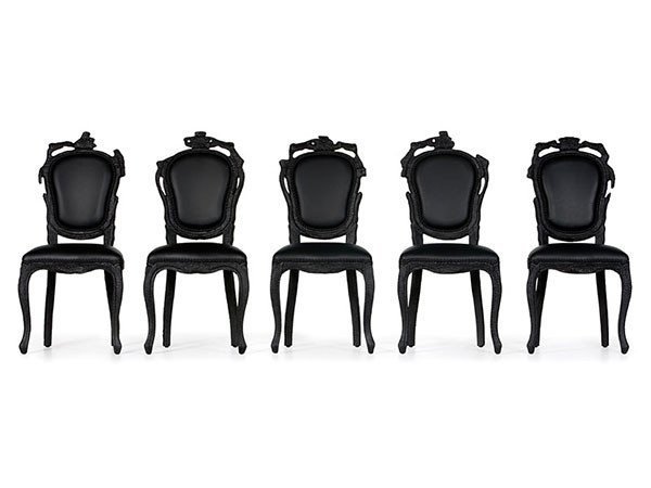 【モーイ/moooi / GOODS】のSmoke Dining Chair / スモーク ダイニングチェア インテリア・キッズ・メンズ・レディースファッション・服の通販 founy(ファニー) 　送料無料　Free Shipping　コーティング　Coating, Coated Finish　ホーム・キャンプ・アウトドア・お取り寄せ　Home Living / Home & Lifestyle / Camping Gear / Outdoor Camping　家具・インテリア　Home Furniture & Interior. Stylish & Functional Living Spaces　チェア・椅子　Seating & Chairs　ダイニングチェア・木製チェア　Dining Chairs　本商品は実際に燃やして製作しているため、燃え方やフレームの欠け具合は一点一点異なります。|ID: prp329100000003567 ipo3291000000034059034