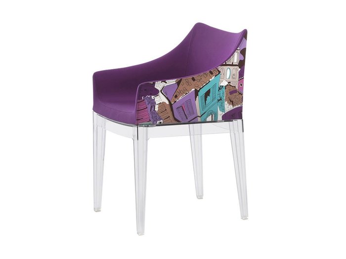 【カルテル/Kartell / GOODS】のMADAME WORLD OF EMILIO PUCCI / マダム ワールド オブ エミリオプッチ(ローマ × クリスタル脚) インテリア・キッズ・メンズ・レディースファッション・服の通販 founy(ファニー) https://founy.com/ 送料無料 Free Shipping クリスタル Crystal コレクション Collection スカーフ Scarf ニューヨーク New York プリント Print ホーム・キャンプ・アウトドア・お取り寄せ Home,Garden,Outdoor,Camping Gear 家具・インテリア Furniture チェア・椅子 Chair ダイニングチェア Dining Chair |ID: prp329100000003570 ipo3291000000030224430