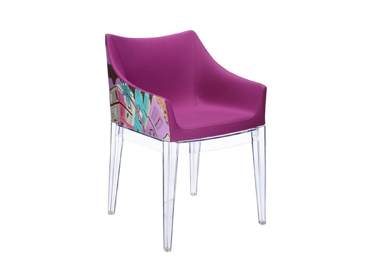 【カルテル/Kartell / GOODS】のMADAME WORLD OF EMILIO PUCCI / マダム ワールド オブ エミリオプッチ(ローマ × クリスタル脚) 人気、トレンドファッション・服の通販 founy(ファニー) 　送料無料　Free Shipping　クリスタル　Crystal　コレクション　Collection　スカーフ　Scarf　ニューヨーク　New York　プリント　Print　ホーム・キャンプ・アウトドア・お取り寄せ　Home,Garden,Outdoor,Camping Gear　家具・インテリア　Furniture　チェア・椅子　Chair　ダイニングチェア　Dining Chair　other-2|ID: prp329100000003570 ipo3291000000031547308