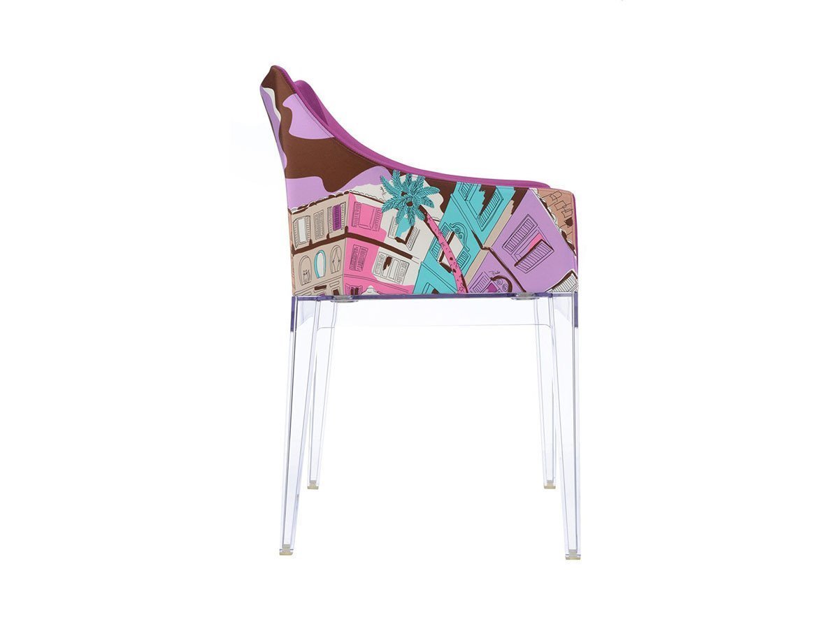 【カルテル/Kartell / GOODS】のMADAME WORLD OF EMILIO PUCCI / マダム ワールド オブ エミリオプッチ(ローマ × クリスタル脚) 人気、トレンドファッション・服の通販 founy(ファニー) 　送料無料　Free Shipping　クリスタル　Crystal　コレクション　Collection　スカーフ　Scarf　ニューヨーク　New York　プリント　Print　ホーム・キャンプ・アウトドア・お取り寄せ　Home,Garden,Outdoor,Camping Gear　家具・インテリア　Furniture　チェア・椅子　Chair　ダイニングチェア　Dining Chair　other-3|ID: prp329100000003570 ipo3291000000031547309