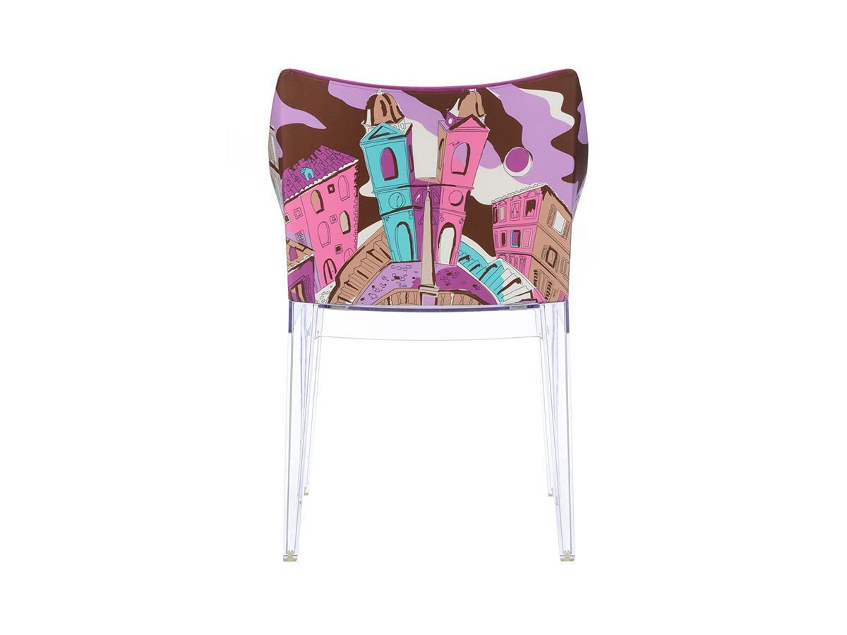 【カルテル/Kartell / GOODS】のMADAME WORLD OF EMILIO PUCCI / マダム ワールド オブ エミリオプッチ(ローマ × クリスタル脚) 人気、トレンドファッション・服の通販 founy(ファニー) 　送料無料　Free Shipping　クリスタル　Crystal　コレクション　Collection　スカーフ　Scarf　ニューヨーク　New York　プリント　Print　ホーム・キャンプ・アウトドア・お取り寄せ　Home,Garden,Outdoor,Camping Gear　家具・インテリア　Furniture　チェア・椅子　Chair　ダイニングチェア　Dining Chair　other-4|ID: prp329100000003570 ipo3291000000031547310