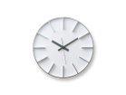 【レムノス/Lemnos / GOODS】のedge clock / エッジ クロック 直径35cm ホワイト|ID:prp329100000003593