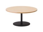 【ティーアンドオー/T&O / GOODS】のCoffee Table 90 / コーヒーテーブル 90 天板:オーク NL-0(ウレタン塗装 / ナチュラルホワイト)、脚部:ブラック、天板タイプ:突板仕上|ID:prp329100000003712