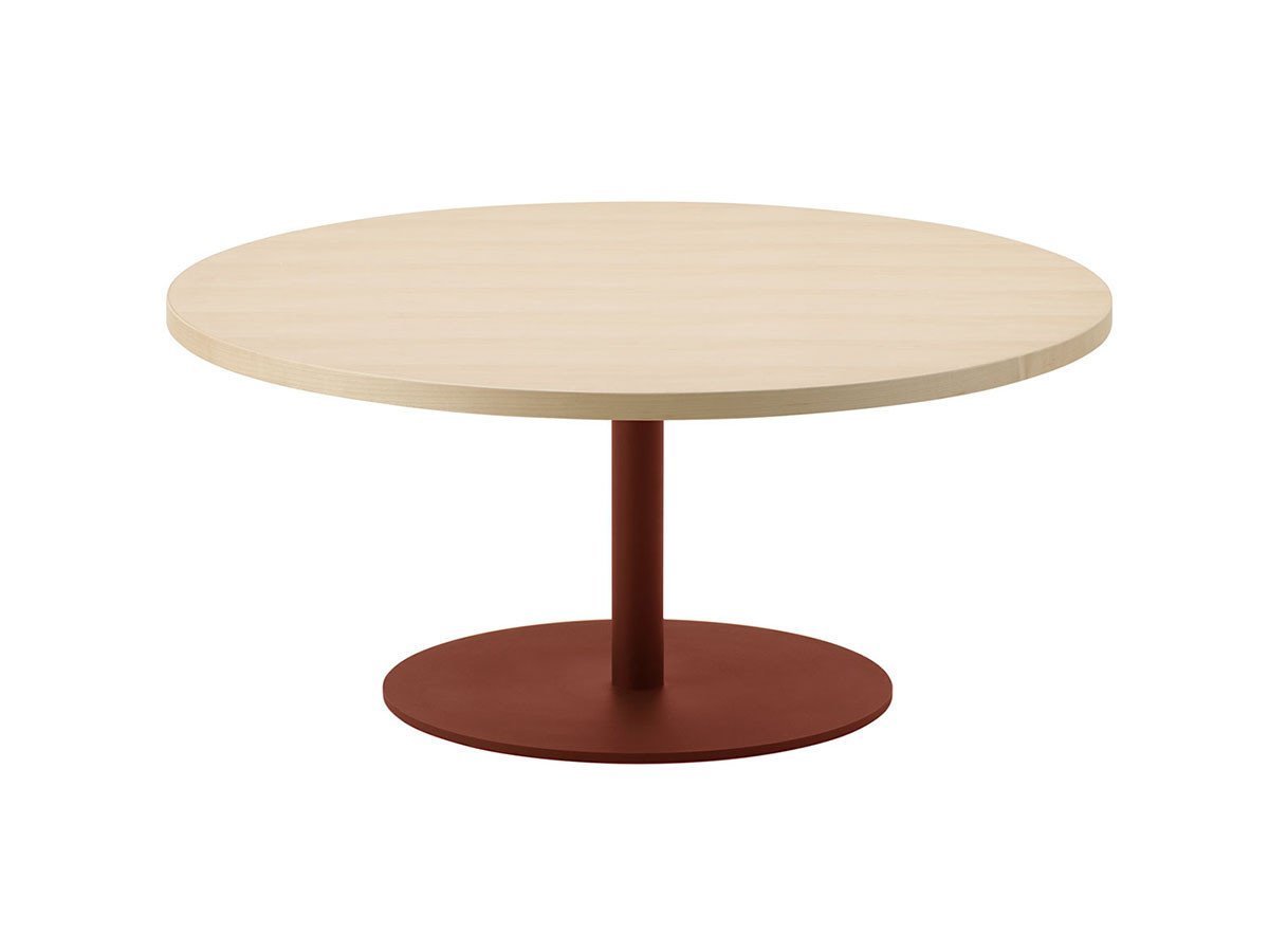 【ティーアンドオー/T&O / GOODS】のCoffee Table 90 / コーヒーテーブル 90 インテリア・キッズ・メンズ・レディースファッション・服の通販 founy(ファニー) 　送料無料　Free Shipping　テーブル　Table　ホーム・キャンプ・アウトドア・お取り寄せ　Home,Garden,Outdoor,Camping Gear　家具・インテリア　Furniture　テーブル　Table　ローテーブル・センターテーブル　Low Table/Center Table　天板:メープル C-0(ウレタン塗装 / ナチュラルクリア)、脚部:レッド、天板タイプ:突板仕上げ|ID: prp329100000003712 ipo3291000000030179559