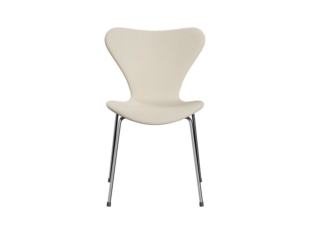 【フリッツ ハンセン/FRITZ HANSEN / GOODS】のSERIES 7 / セブンチェア フルパディング 3107 インテリア・キッズ・メンズ・レディースファッション・服の通販 founy(ファニー) 　クッション　Cushion　シェイプ　Shape　ファブリック　Fabric　送料無料　Free Shipping　おすすめ　Recommend　ホーム・キャンプ・アウトドア・お取り寄せ　Home,Garden,Outdoor,Camping Gear　家具・インテリア　Furniture　チェア・椅子　Chair　ダイニングチェア　Dining Chair　張地:HALLINGDAL 110 ホワイト / グレー(カテゴリー2)、脚部:クローム仕上|ID: prp329100000003713 ipo3291000000030207521