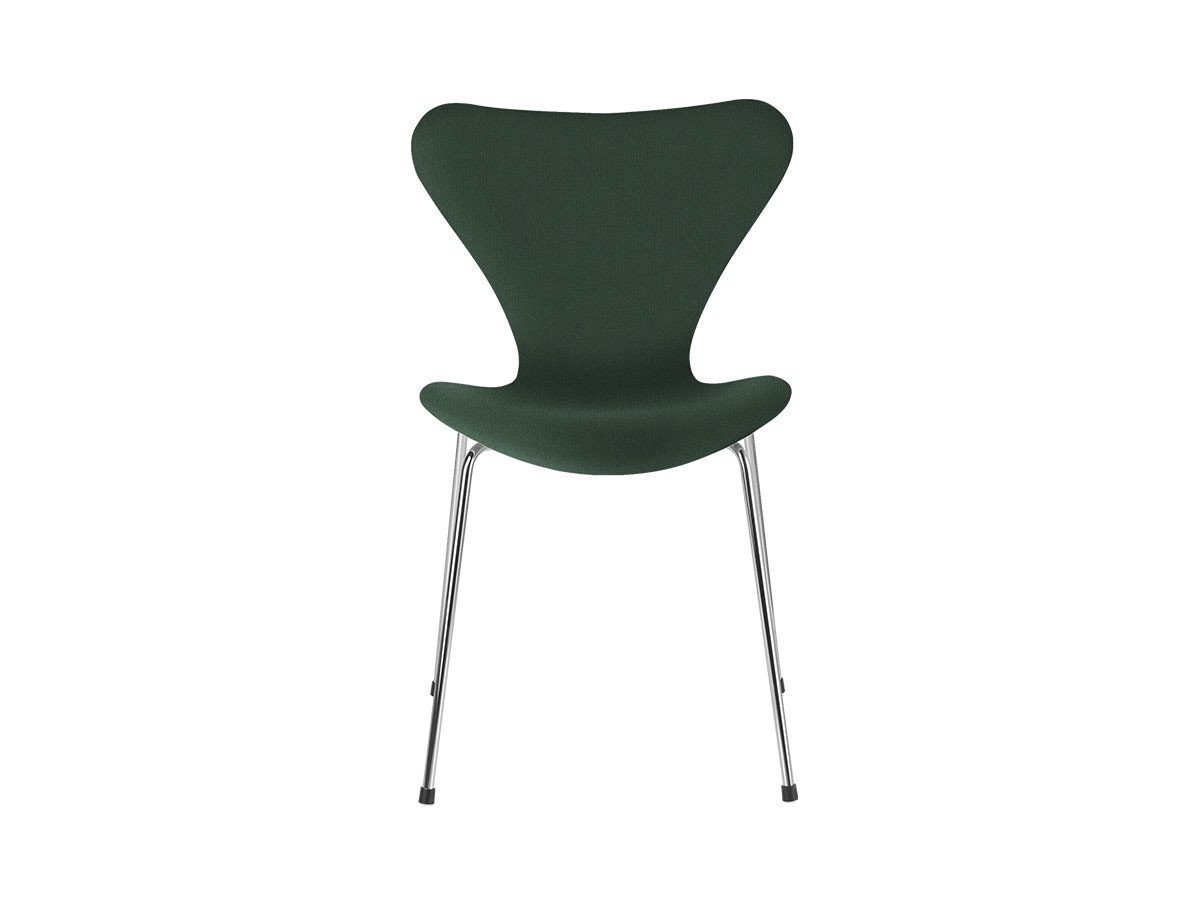 【フリッツ ハンセン/FRITZ HANSEN / GOODS】のSERIES 7 / セブンチェア フルパディング 3107 インテリア・キッズ・メンズ・レディースファッション・服の通販 founy(ファニー) 　クッション　Cushion　シェイプ　Shape　ファブリック　Fabric　送料無料　Free Shipping　おすすめ　Recommend　ホーム・キャンプ・アウトドア・お取り寄せ　Home,Garden,Outdoor,Camping Gear　家具・インテリア　Furniture　チェア・椅子　Chair　ダイニングチェア　Dining Chair　張地:1160 ダークグリーンユニ(クリスチャンハウン)、脚部:クローム仕上|ID: prp329100000003713 ipo3291000000030207564