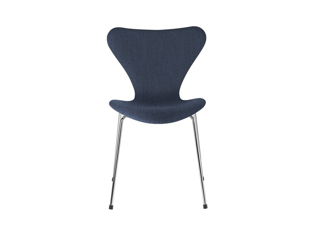 【フリッツ ハンセン/FRITZ HANSEN / GOODS】のSERIES 7 / セブンチェア フルパディング 3107 インテリア・キッズ・メンズ・レディースファッション・服の通販 founy(ファニー) 　クッション　Cushion　シェイプ　Shape　ファブリック　Fabric　送料無料　Free Shipping　おすすめ　Recommend　ホーム・キャンプ・アウトドア・お取り寄せ　Home,Garden,Outdoor,Camping Gear　家具・インテリア　Furniture　チェア・椅子　Chair　ダイニングチェア　Dining Chair　張地:1154 ブルー(クリスチャンハウン)、脚部:クローム仕上|ID: prp329100000003713 ipo3291000000030207678