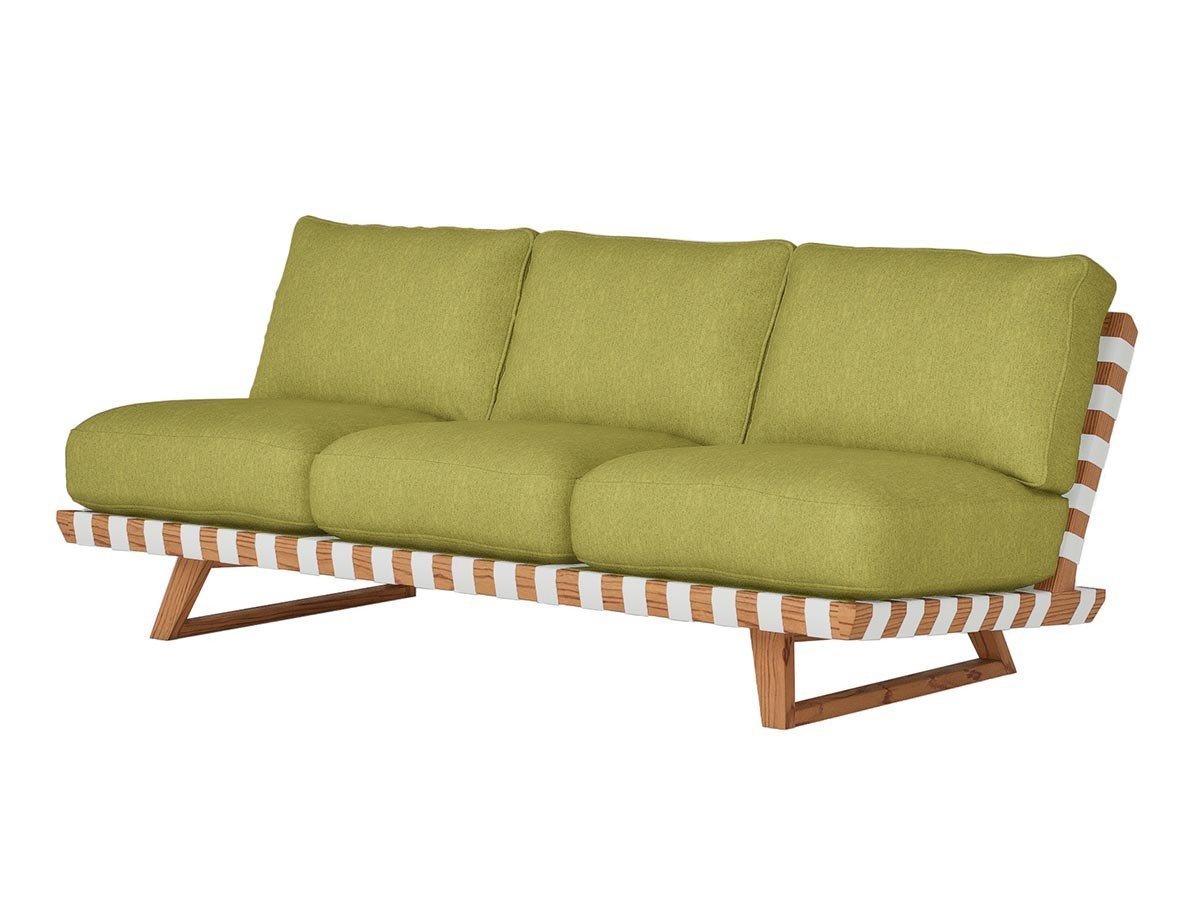 【アジム/AJIM / GOODS】のbalsa sofa 3p / バルサ ソファ 3人掛け インテリア・キッズ・メンズ・レディースファッション・服の通販 founy(ファニー) 　シンプル　Simple, Minimal　フレーム　Frame, Outline　リゾート　Resort, Vacation Style　ホーム・キャンプ・アウトドア・お取り寄せ　Home Living / Home & Lifestyle / Camping Gear / Outdoor Camping　家具・インテリア　Home Furniture & Interior. Stylish & Functional Living Spaces　ソファー　Couches & Sofas　張地:LA G(ランク 2)、フレーム:センダン、テープ:ホワイト|ID: prp329100000003722 ipo3291000000032686994