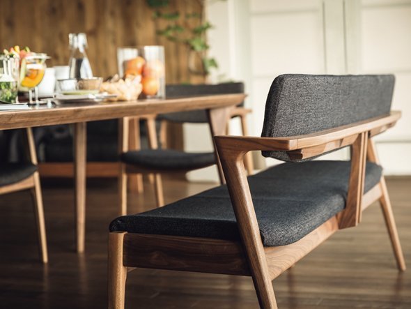 【冨士ファニチア/FUJI FURNITURE / GOODS】のKoti Bench / コティ 背付3人掛けベンチ 人気、トレンドファッション・服の通販 founy(ファニー) 　ホーム・キャンプ・アウトドア・お取り寄せ　Home,Garden,Outdoor,Camping Gear　家具・インテリア　Home Furniture & Interior. Stylish & Functional Living Spaces　チェア・椅子　Chair　ベンチ・ダイニングベンチ　Bench/Dining Bench　other-4|ID: prp329100000003736 ipo3291000000031547784
