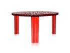 【カルテル/Kartell / GOODS】のT-TABLE / ティーテーブル ロー レッド|ID: prp329100000003756 ipo3291000000036435335