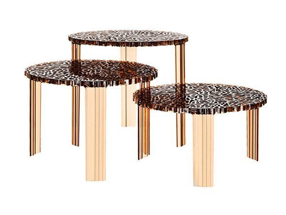 【カルテル/Kartell / GOODS】のT-TABLE / ティーテーブル ロー インテリア・キッズ・メンズ・レディースファッション・服の通販 founy(ファニー) 　送料無料　Free Shipping　エレガント 上品　Elegant　テーブル　Table, Dining Table　フェミニン　Feminine, Girly　ホーム・キャンプ・アウトドア・お取り寄せ　Home Living / Home & Lifestyle / Camping Gear / Outdoor Camping　家具・インテリア　Home Furniture & Interior. Stylish & Functional Living Spaces　テーブル　Dining, Coffee & Side Tables　ローテーブル・センターテーブル　Coffee & Center Tables　アンバー|ID: prp329100000003756 ipo3291000000036859871