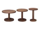 【リアルスタイル/REAL STYLE / GOODS】のRINO side table M / リノ サイドテーブル M 3サイズ展開です。(左から)Lサイズ、本商品、Sサイズ|ID: prp329100000003772 ipo3291000000025301885