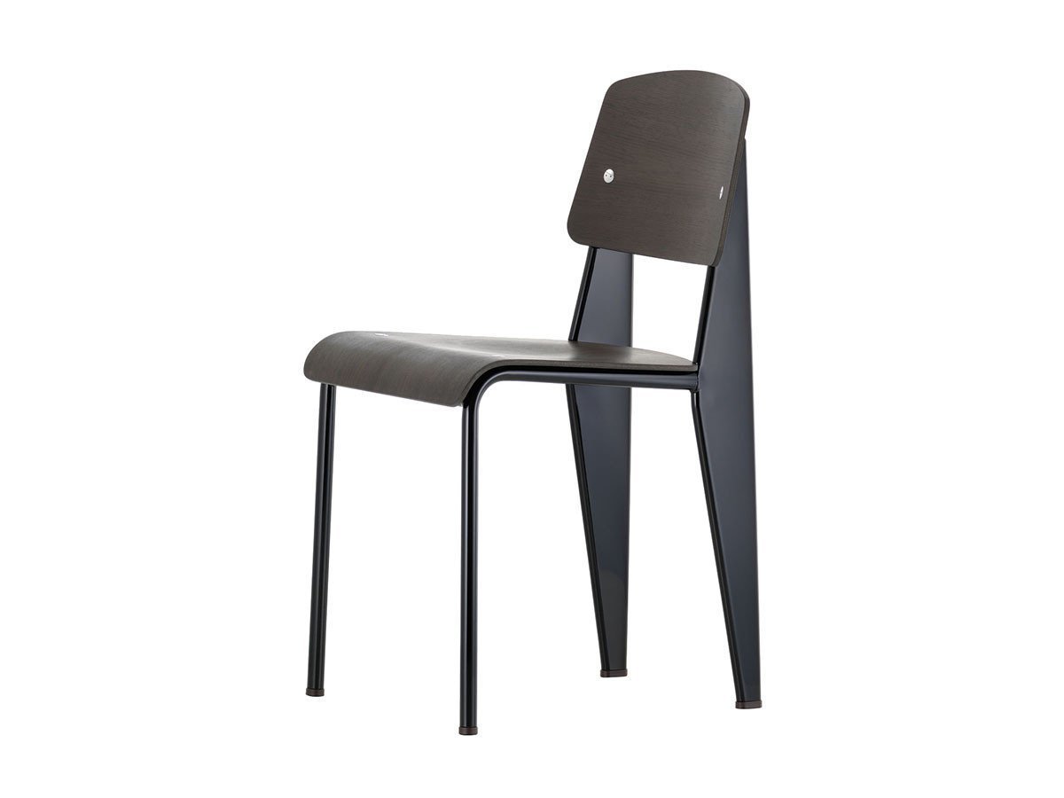 【ヴィトラ/Vitra / GOODS】のStandard / スタンダード インテリア・キッズ・メンズ・レディースファッション・服の通販 founy(ファニー) 　送料無料　Free Shipping　クラシック　Classic, Timeless Style　スタンダード　Standard, Basic　チューブ　Tube, Tube Top　フランス　France, French　ホーム・キャンプ・アウトドア・お取り寄せ　Home Living / Home & Lifestyle / Camping Gear / Outdoor Camping　家具・インテリア　Home Furniture & Interior. Stylish & Functional Living Spaces　チェア・椅子　Seating & Chairs　ダイニングチェア・木製チェア　Dining Chairs　シート & バックレスト:ダークオーク、フレーム:ディープブラック|ID: prp329100000003774 ipo3291000000036837160