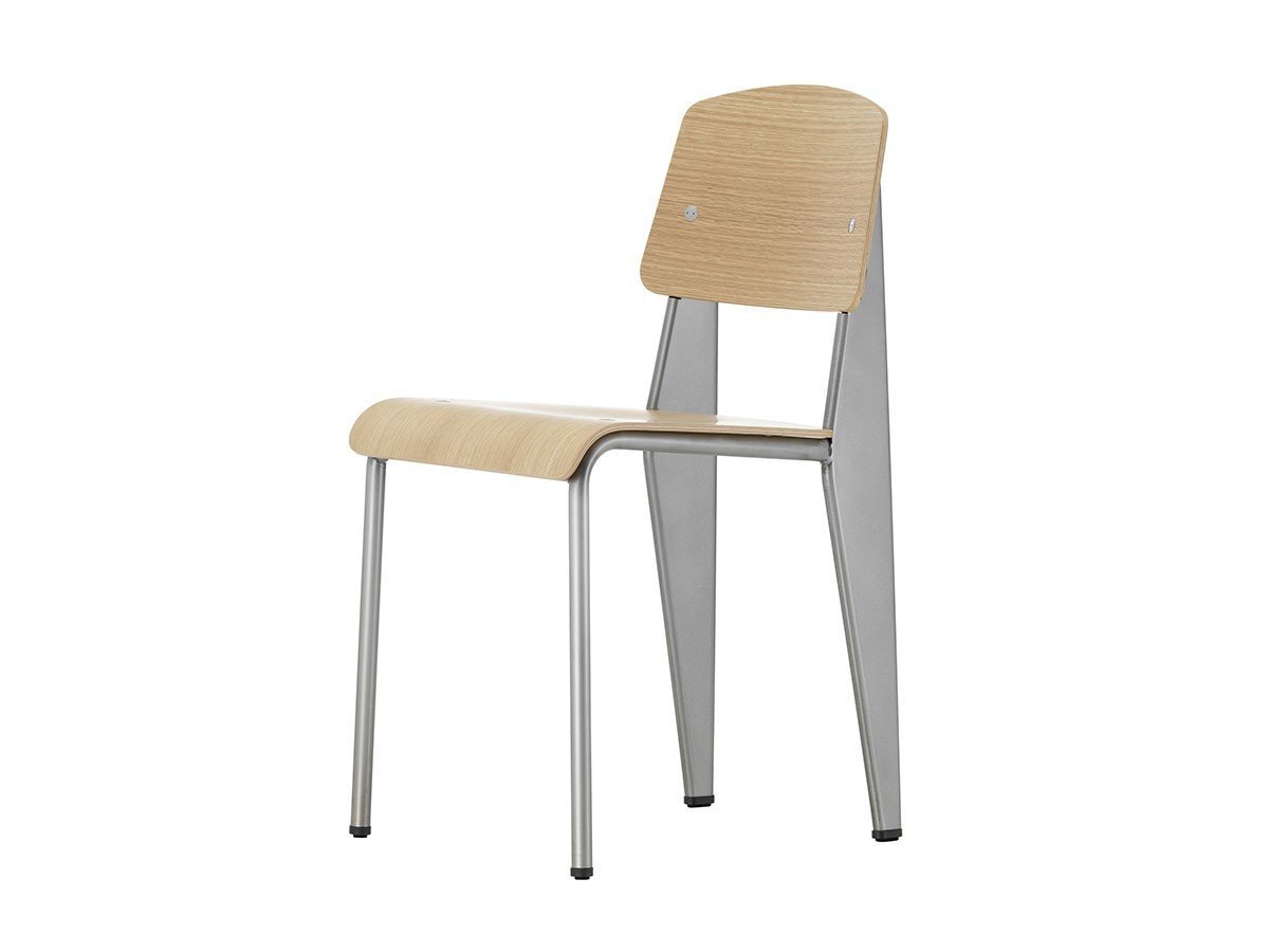 【ヴィトラ/Vitra / GOODS】のStandard / スタンダード インテリア・キッズ・メンズ・レディースファッション・服の通販 founy(ファニー) 　送料無料　Free Shipping　クラシック　Classic, Timeless Style　スタンダード　Standard, Basic　チューブ　Tube, Tube Top　フランス　France, French　ホーム・キャンプ・アウトドア・お取り寄せ　Home Living / Home & Lifestyle / Camping Gear / Outdoor Camping　家具・インテリア　Home Furniture & Interior. Stylish & Functional Living Spaces　チェア・椅子　Seating & Chairs　ダイニングチェア・木製チェア　Dining Chairs　シート & バックレスト:ナチュラルオーク、フレーム:メタルブリュ|ID: prp329100000003774 ipo3291000000036837176