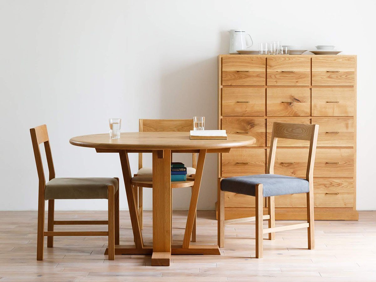 【広松木工/Hiromatsu Furniture / GOODS】のFREX / フレックス サークルダイニングテーブル 人気、トレンドファッション・服の通販 founy(ファニー) 　オイル　Oil　コンパクト　Compact　スタンダード　Standard　テーブル　Table　ラウンド　Round　ホーム・キャンプ・アウトドア・お取り寄せ　Home,Garden,Outdoor,Camping Gear　家具・インテリア　Furniture　テーブル　Table　ダイニングテーブル　Dining Table　 other-1|ID: prp329100000003841 ipo3291000000030184765