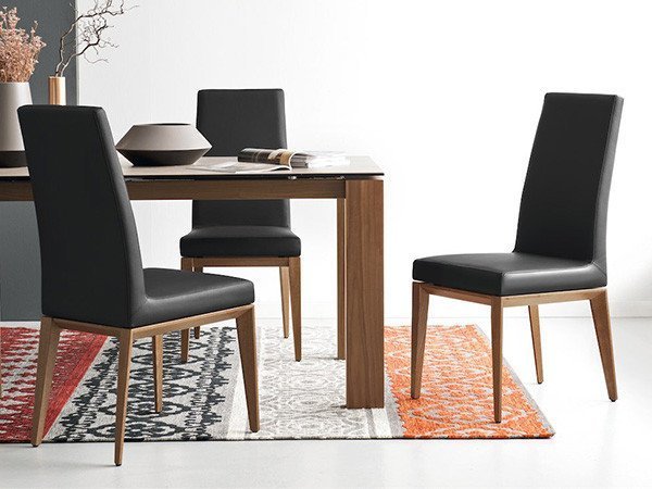 【カリガリス/Calligaris / GOODS】のBESS / ベス レザー CS/1294 インテリア・キッズ・メンズ・レディースファッション・服の通販 founy(ファニー) https://founy.com/ 送料無料 Free Shipping クラシカル Classical フレーム Flame モダン Modern ホーム・キャンプ・アウトドア・お取り寄せ Home,Garden,Outdoor,Camping Gear 家具・インテリア Furniture チェア・椅子 Chair ダイニングチェア Dining Chair |ID: prp329100000003875 ipo3291000000030247035