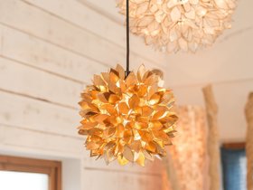 【カジャ/KAJA / GOODS】 Shell Flower Lamp / シェル フラワーランプ Sサイズ人気、トレンドファッション・服の通販 founy(ファニー) フラワー Flower ホーム・キャンプ・アウトドア・お取り寄せ Home,Garden,Outdoor,Camping Gear 家具・インテリア Furniture ライト・照明 Lighting & Light Fixtures ペンダントライト Pendant Light |ID:prp329100000003878