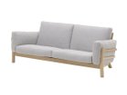 【カリモクニュースタンダード/KARIMOKU NEW STANDARD / GOODS】のCASTOR SOFA 3-SEATER / キャストールソファー 3人掛 張地:B747 シカモア(マハラム・モード)、フレームピュアオーク|ID: prp329100000003913 ipo3291000000030210984