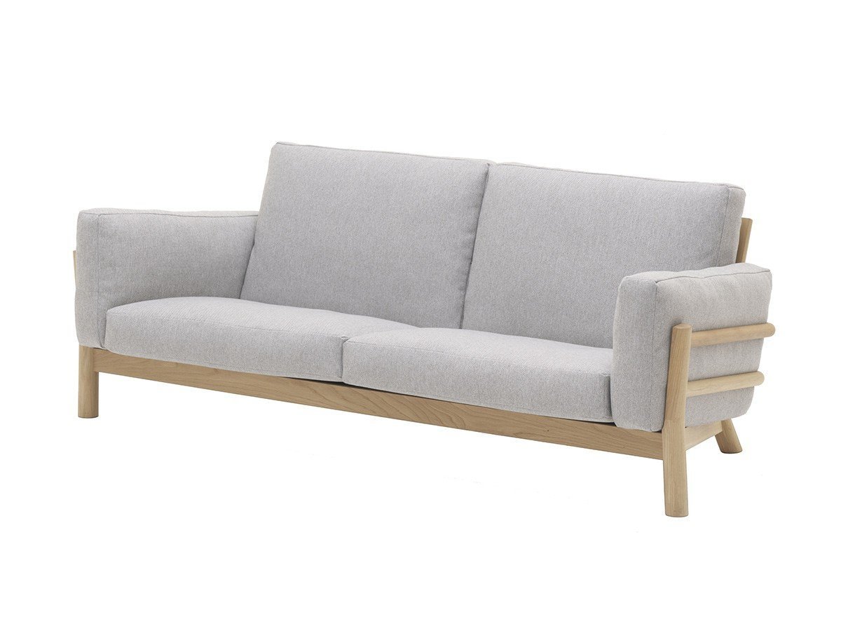 【カリモクニュースタンダード/KARIMOKU NEW STANDARD / GOODS】のCASTOR SOFA 3-SEATER / キャストールソファー 3人掛 インテリア・キッズ・メンズ・レディースファッション・服の通販 founy(ファニー) クッション Cushion, Throw Pillow コンパクト Compact, Small Size フェザー Feather, Feather Detail フォーム Form ホーム・キャンプ・アウトドア・お取り寄せ Home Living / Home & Lifestyle / Camping Gear / Outdoor Camping 家具・インテリア Home Furniture & Interior. Stylish & Functional Living Spaces ソファー Couches & Sofas 張地:B747 シカモア(マハラム・モード)、フレームピュアオーク|ID: prp329100000003913 ipo3291000000036856058