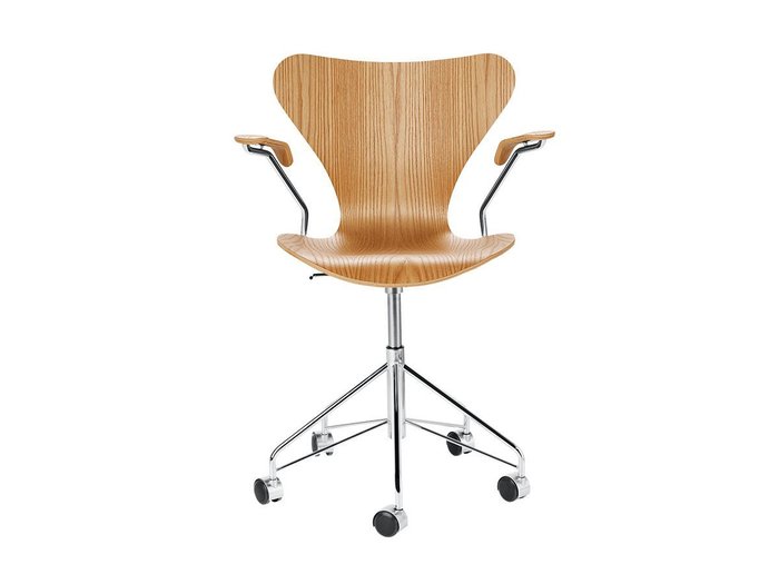 【フリッツ ハンセン/FRITZ HANSEN / GOODS】のSERIES 7 / セブンチェア アームチェア キャスター付き回転ベース 3217 インテリア・キッズ・メンズ・レディースファッション・服の通販 founy(ファニー) https://founy.com/ ウッド Wood キャップ Cap シェイプ Shape シルク Silk フォルム Form 送料無料 Free Shipping おすすめ Recommend ホーム・キャンプ・アウトドア・お取り寄せ Home,Garden,Outdoor,Camping Gear 家具・インテリア Furniture チェア・椅子 Chair アームチェア Armchair ホーム・キャンプ・アウトドア・お取り寄せ Home,Garden,Outdoor,Camping Gear 家具・インテリア Furniture チェア・椅子 Chair オフィスチェア・デスクチェア Office Chair/Desk Chair |ID: prp329100000003942 ipo3291000000030191977