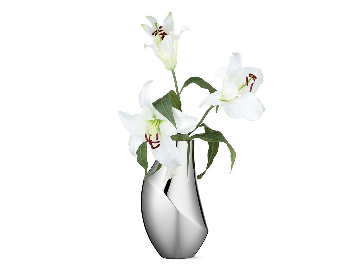 【ジョージ ジェンセン/GEORG JENSEN / GOODS】のFLORA VASE M / フローラ ヴェース M 人気、トレンドファッション・服の通販 founy(ファニー) 　送料無料　Free Shipping　フォルム　Silhouette, Form　フラワー　Flower, Floral　モダン　Modern, Contemporary　ホーム・キャンプ・アウトドア・お取り寄せ　Home Living / Home & Lifestyle / Camping Gear / Outdoor Camping　家具・インテリア　Home Furniture & Interior. Stylish & Functional Living Spaces　その他 インテリア雑貨、家具　Home Decor & Furniture Extras　other-3|ID: prp329100000003962 ipo3291000000031526444