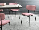 【カリガリス/Calligaris / GOODS】のFIFTIES / フィフティーズ ファブリック CS/1854 人気、トレンドファッション・服の通販 founy(ファニー) 送料無料 Free Shipping トレンド Trend, Trending Now ファブリック Fabric, Textile フレーム Frame, Outline ベルベット Velvet, Velvety モダン Modern, Contemporary ホーム・キャンプ・アウトドア・お取り寄せ Home Living / Home & Lifestyle / Camping Gear / Outdoor Camping 家具・インテリア Home Furniture & Interior. Stylish & Functional Living Spaces チェア・椅子 Seating & Chairs ダイニングチェア・木製チェア Dining Chairs thumbnail シートS0U ピンク、脚部P15 マットブラック|ID: prp329100000003969 ipo3291000000036613382