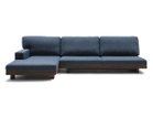 【マスターウォール/MASTERWAL / GOODS】のDANISH SOFA / デニッシュ ソファ 3シーター180 + ワンアームカウチ90 張地:ヴェネツィア 202ネイビー(ファブリック2)、フレーム:ウォールナット、カウチ:右カウチ|ID: prp329100000003972 ipo3291000000037083726