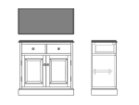【デ モード/DE MODE / GOODS】のCOUNTER / カウンター 塗装箇所(2):天板|ID: prp329100000003977 ipo3291000000037007628