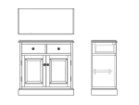 【デ モード/DE MODE / GOODS】のCOUNTER / カウンター 塗装箇所(3):取手|ID: prp329100000003977 ipo3291000000037007630