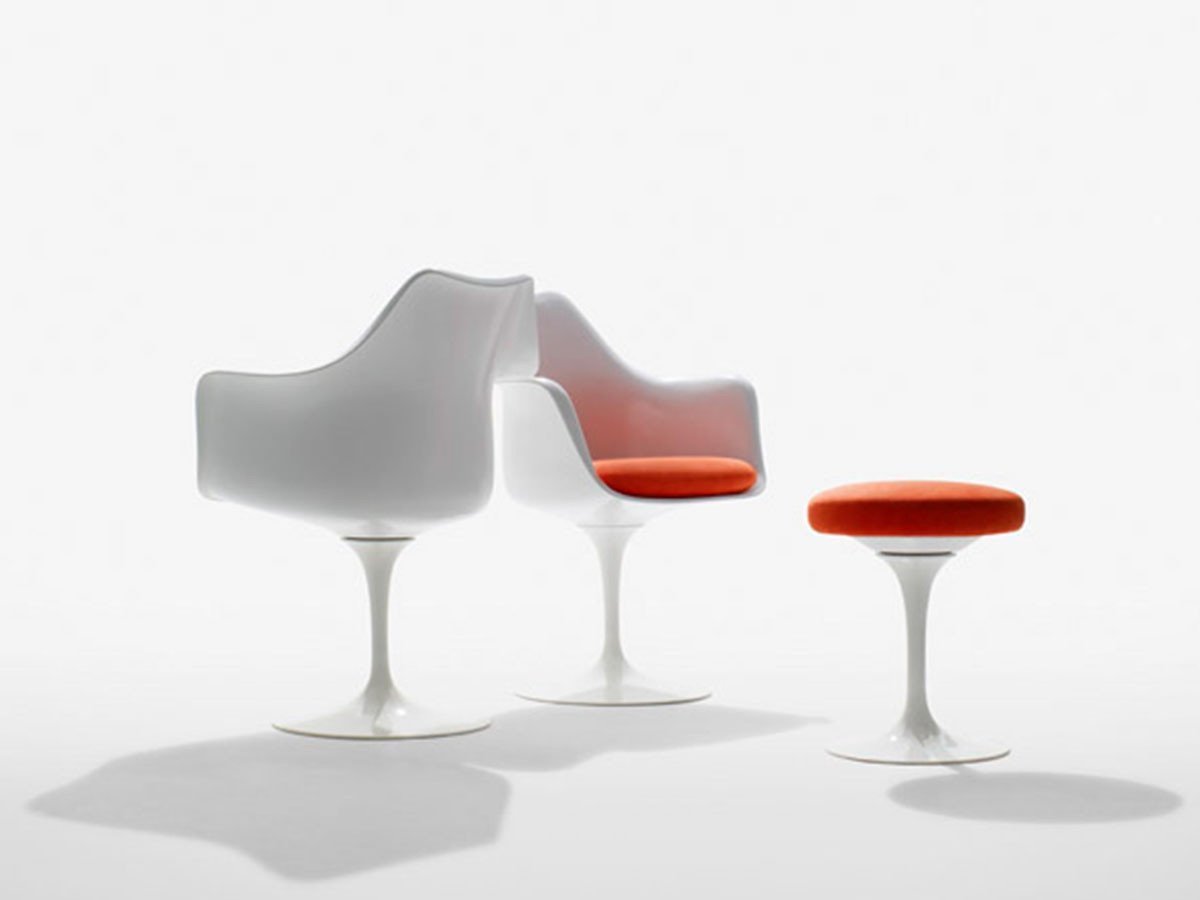 【ノル/Knoll / GOODS】のSaarinen Collection Tulip Stool / サーリネン コレクション チューリップ スツール 人気、トレンドファッション・服の通販 founy(ファニー) 　送料無料　Free Shipping　コレクション　Collection　チューリップ　Tulip　テーブル　Table　ホーム・キャンプ・アウトドア・お取り寄せ　Home,Garden,Outdoor,Camping Gear　家具・インテリア　Furniture　チェア・椅子　Chair　スツール　Stool　other-4|ID: prp329100000004048 ipo3291000000031547208