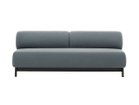 【カリモクニュースタンダード/KARIMOKU NEW STANDARD / GOODS】のELEPHANT SOFA 3-SEATER BENCH / エレファントソファー 3人掛 肘無 張地:B746 マシン(マハラム・モード)、フレームブラック|ID:prp329100000004051