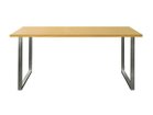 【リアルスタイル/REAL STYLE / GOODS】のMESICK dining table / ミーシック ダイニングテーブル 天板:オーク、脚部:ヘアライン仕上、サイズ:幅160cm|ID:prp329100000004093