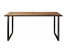 【リアルスタイル/REAL STYLE / GOODS】のMESICK dining table / ミーシック ダイニングテーブル 天板:ウォールナット、脚部:ブラック塗装、サイズ:幅160cm|ID:prp329100000004093