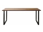 【リアルスタイル/REAL STYLE / GOODS】のMESICK dining table / ミーシック ダイニングテーブル 天板:ウォールナット、脚部:ブラック塗装、サイズ:幅180cm|ID:prp329100000004093