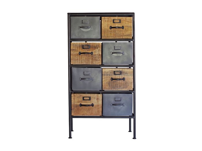 【ライフファニチャー/LIFE FURNITURE / GOODS】のIRON WOODEN DRAWER CHEST / アイアン ウッデン ドロワーチェスト インテリア・キッズ・メンズ・レディースファッション・服の通販 founy(ファニー) https://founy.com/ 送料無料 Free Shipping モザイク Mosaic ホーム・キャンプ・アウトドア・お取り寄せ Home,Garden,Outdoor,Camping Gear 家具・インテリア Furniture 収納家具・キャビネット Storage Furniture チェスト Chest |ID: prp329100000004094 ipo3291000000007906773