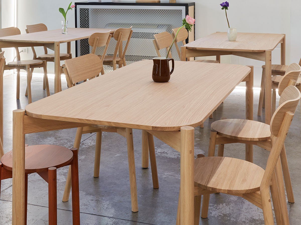 【カリモクニュースタンダード/KARIMOKU NEW STANDARD / GOODS】のCASTOR TABLE 150 / キャストールテーブル 150 インテリア・キッズ・メンズ・レディースファッション・服の通販 founy(ファニー) 　コンパクト　Compact　シンプル　Simple　テーブル　Table　デスク　Desk　パターン　Pattern　おすすめ　Recommend　ホーム・キャンプ・アウトドア・お取り寄せ　Home,Garden,Outdoor,Camping Gear　家具・インテリア　Furniture　テーブル　Table　ダイニングテーブル　Dining Table　Photo Credit:Silvia Orlandi Puntino|ID: prp329100000004119 ipo3291000000029309478