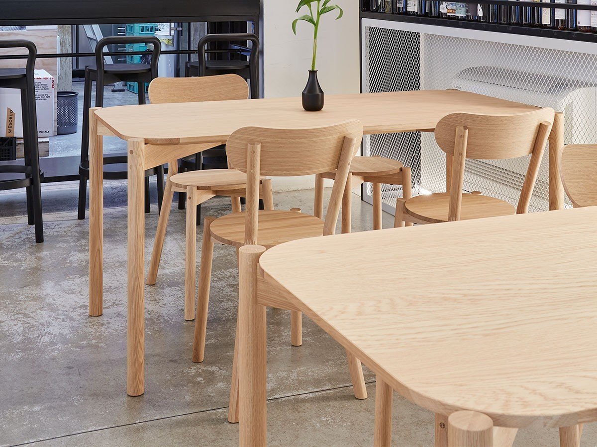 【カリモクニュースタンダード/KARIMOKU NEW STANDARD / GOODS】のCASTOR TABLE 150 / キャストールテーブル 150 インテリア・キッズ・メンズ・レディースファッション・服の通販 founy(ファニー) 　コンパクト　Compact　シンプル　Simple　テーブル　Table　デスク　Desk　パターン　Pattern　おすすめ　Recommend　ホーム・キャンプ・アウトドア・お取り寄せ　Home,Garden,Outdoor,Camping Gear　家具・インテリア　Furniture　テーブル　Table　ダイニングテーブル　Dining Table　Photo Credit:Silvia Orlandi Puntino|ID: prp329100000004119 ipo3291000000029309479